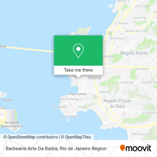 Barbearia Arte Da Barba map