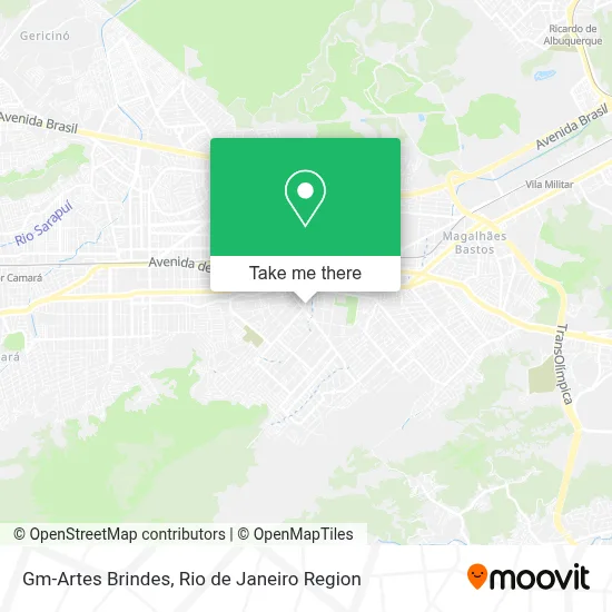 Gm-Artes Brindes map
