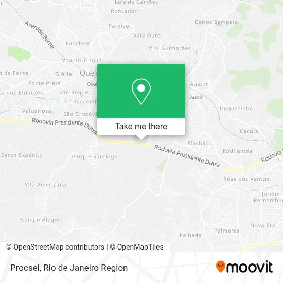 Procsel map