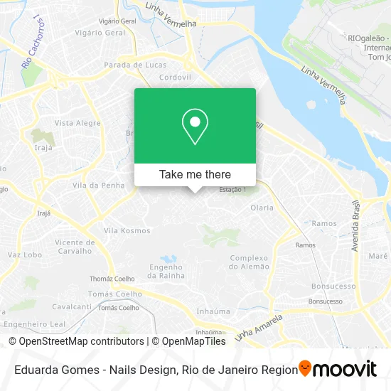 Eduarda Gomes - Nails Design map