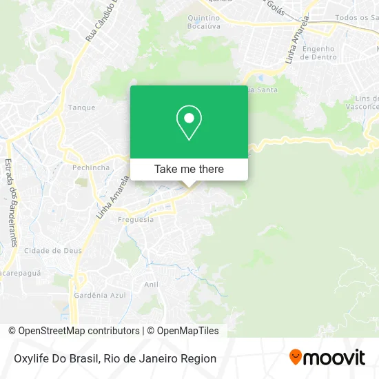 Oxylife Do Brasil map