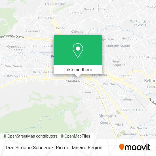 Dra. Simone Schuenck map