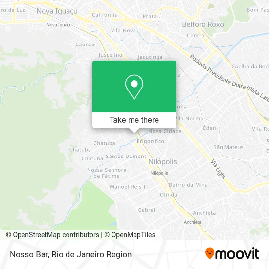 Nosso Bar map