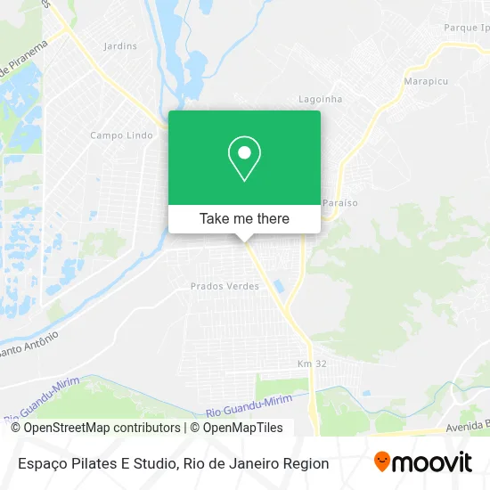 Espaço Pilates E Studio map