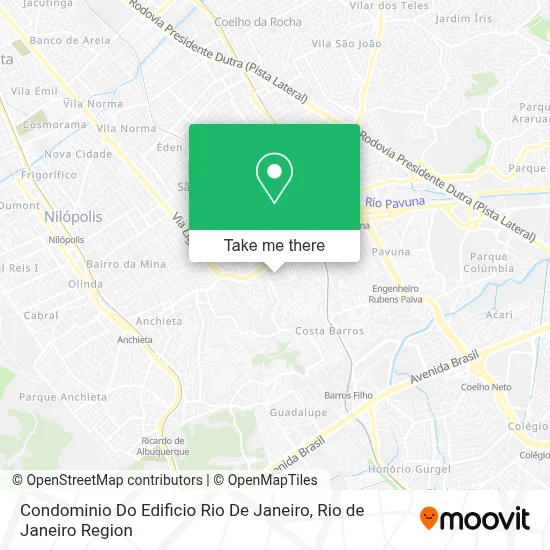 Condominio Do Edificio Rio De Janeiro map