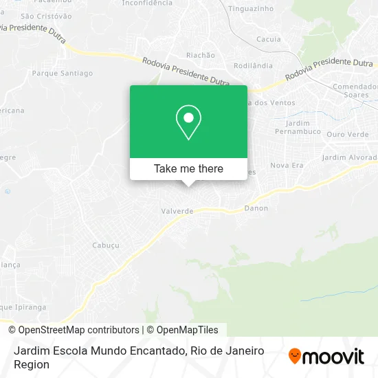 Jardim Escola Mundo Encantado map