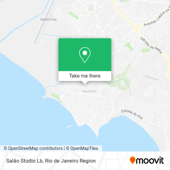 Salão Studio Lb map