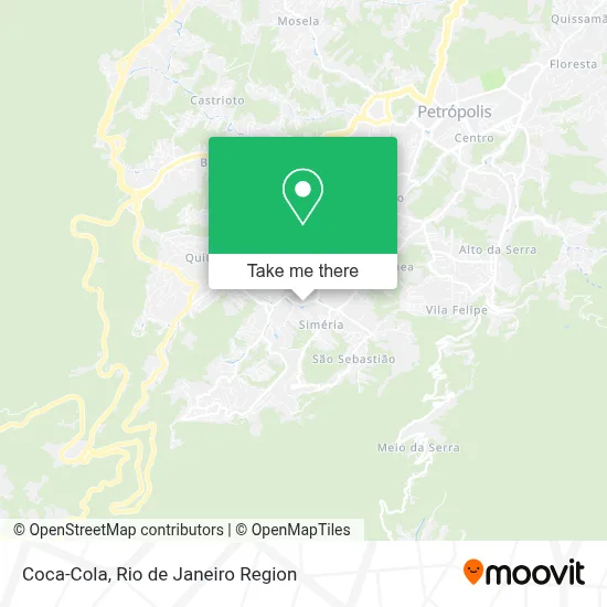Coca-Cola map