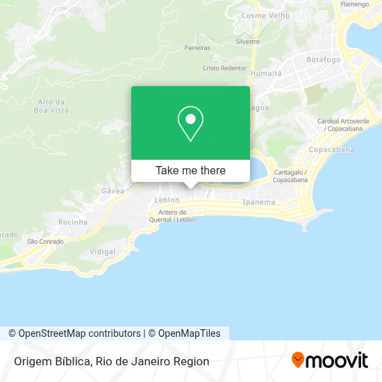 Origem Bíblica map