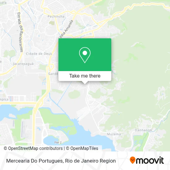 Mercearia Do Portugues map