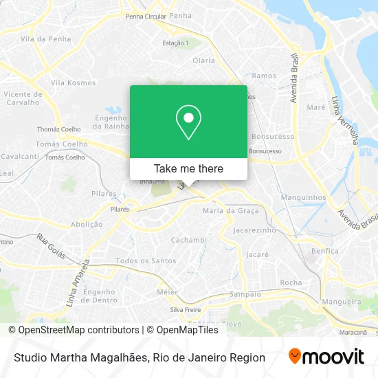 Studio Martha Magalhães map
