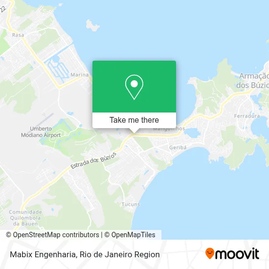 Mabix Engenharia map