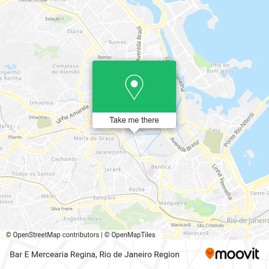 Bar E Mercearia Regina map