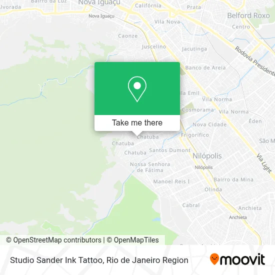 Studio Sander Ink Tattoo map