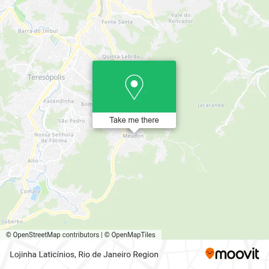 Lojinha Laticínios map