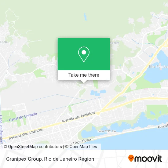 Granipex Group map