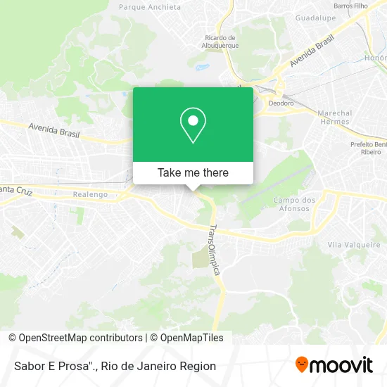 Sabor E Prosa". map