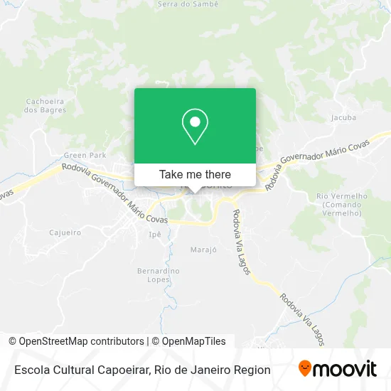 Escola Cultural Capoeirar map