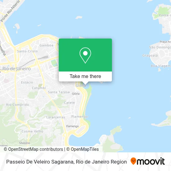 Passeio De Veleiro Sagarana map