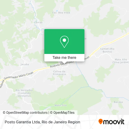 Posto Garantia Ltda map