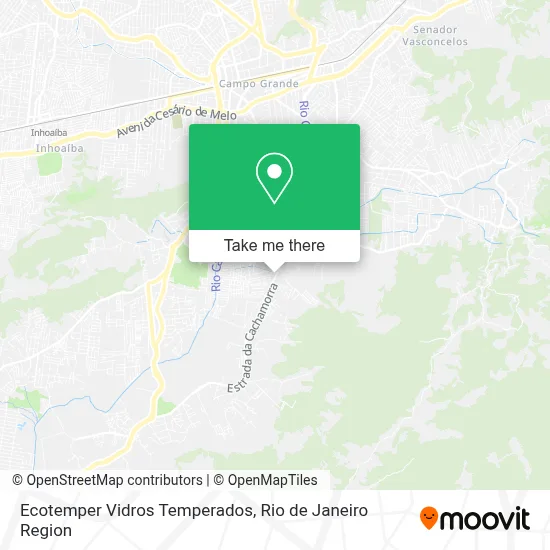 Ecotemper Vidros Temperados map