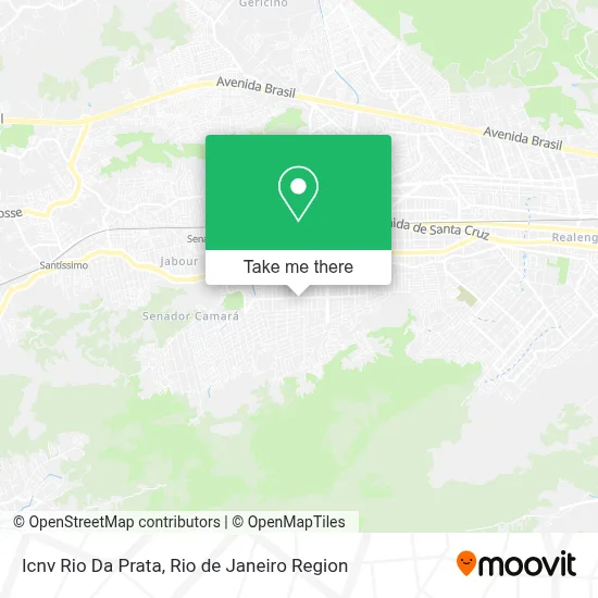 Icnv  Rio Da Prata map
