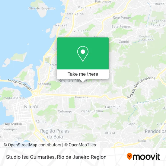 Studio Isa Guimarães map
