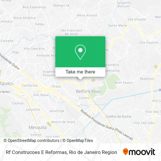 Rf Construcoes E Reformas map