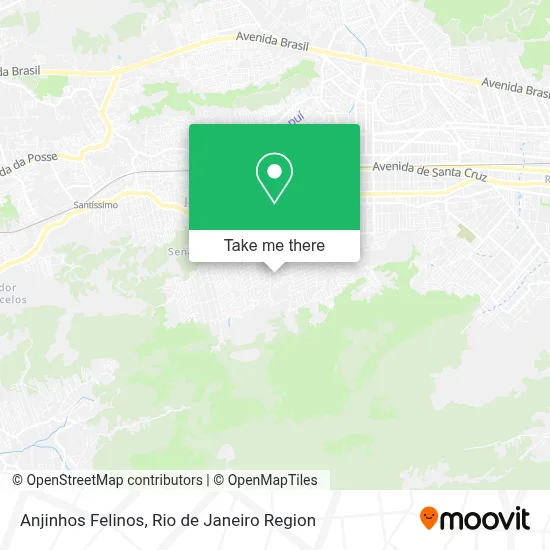 Anjinhos Felinos map