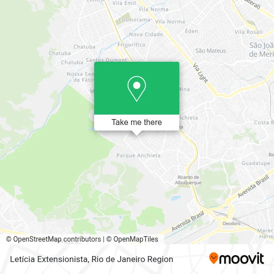 Letícia Extensionista map