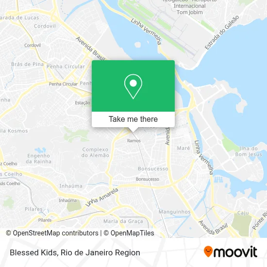 Blessed Kids map