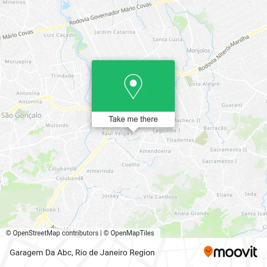 Garagem Da Abc map