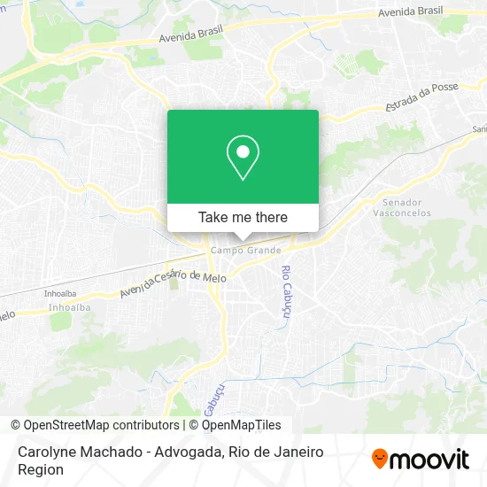 Carolyne Machado - Advogada map