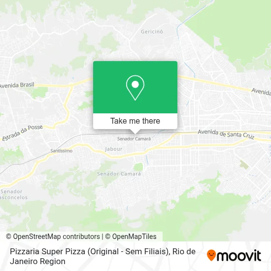 Pizzaria Super Pizza (Original - Sem Filiais) map