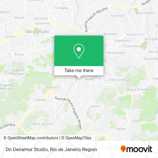 Dn Denamur Studio map