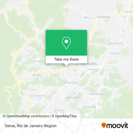 Senai map