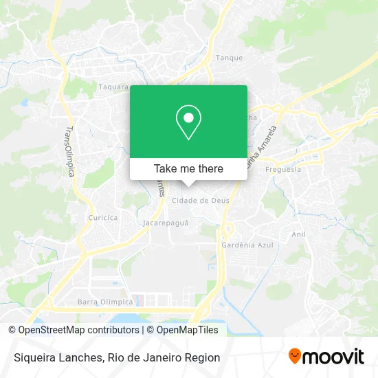 Siqueira Lanches map