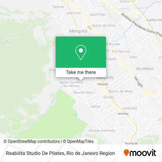 Reabilita Studio De Pilates map
