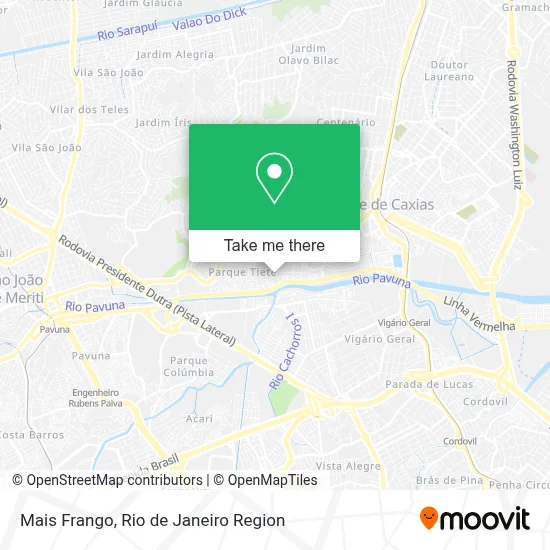 Mais Frango map