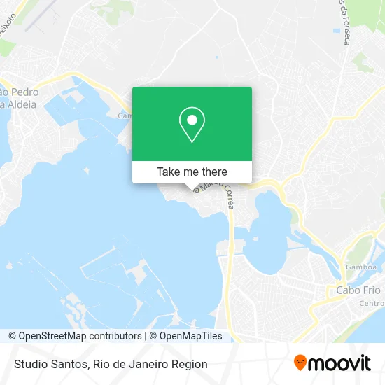 Studio Santos map