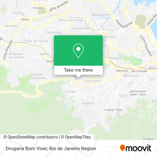Drogaria Bom Viver map