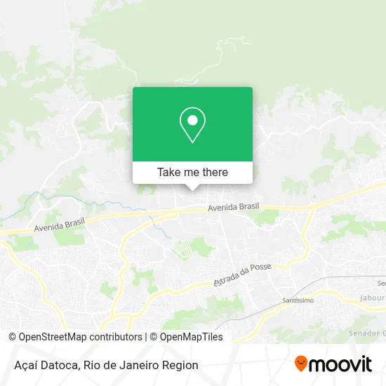 Açaí Datoca map