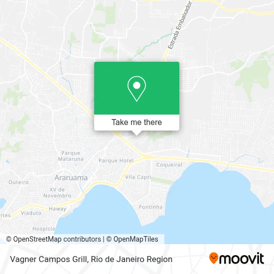 Vagner Campos Grill map
