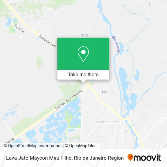 Lava Jato Maycon Meu Filho map