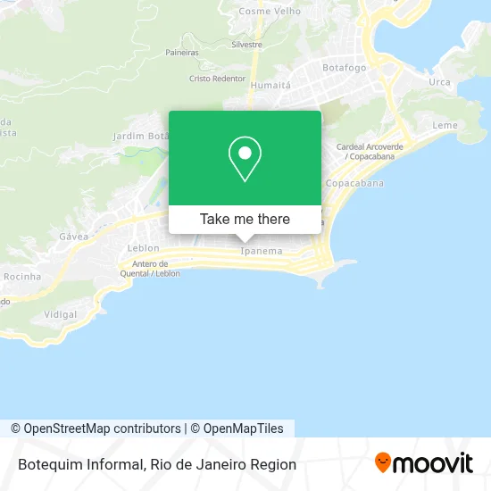 Botequim Informal map