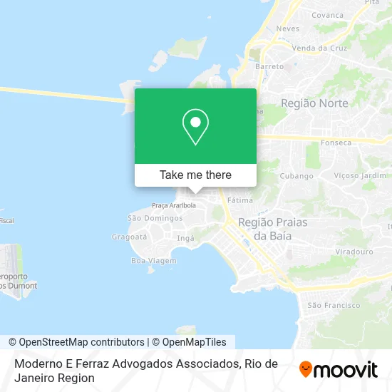 Moderno E Ferraz Advogados Associados map