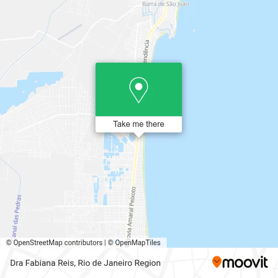 Dra Fabiana Reis map