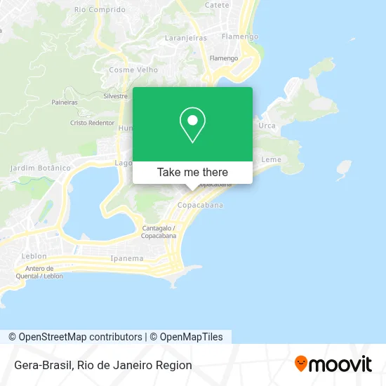 Gera-Brasil map