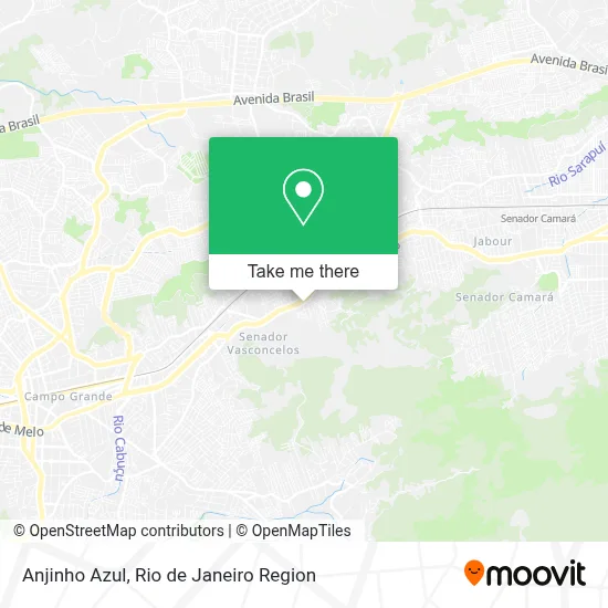 Anjinho Azul map