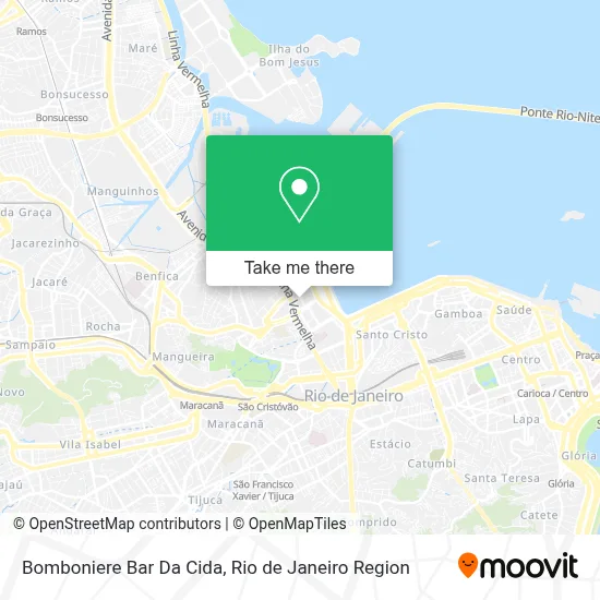 Bomboniere Bar Da Cida map
